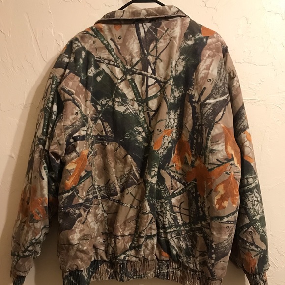 SET Outfitters Ridge Mens Camo Coat Large, Wrangler Matching Camo Jeans 34/32 - Picture 6 of 15